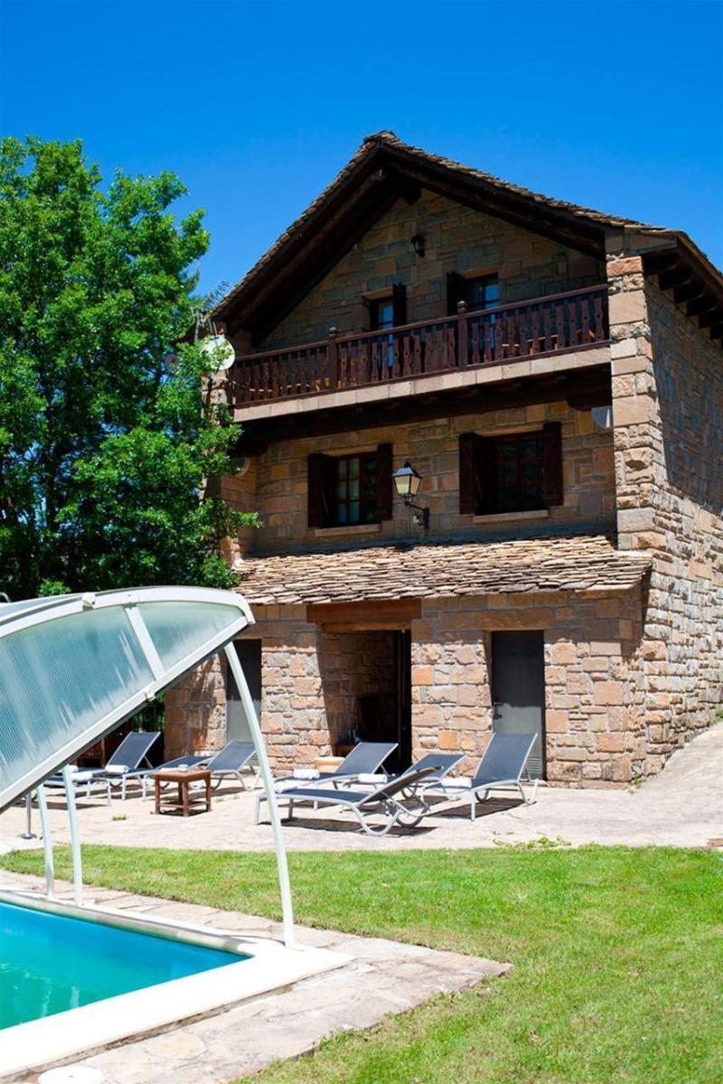 Hotel Rural El Mirador De Los Pirineos Santa Cruz De La Seros Bagian luar foto